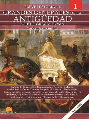 cover image of Breve historia de los grandes generales de la Antigüedad